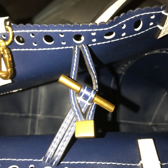 Tory Burch Block-T-Colored Block Tote - Picture 6 of 6